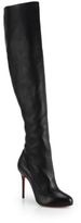 Thumbnail for your product : Christian Louboutin Sempre Monica Leather Over-The-Knee Boots