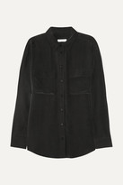 Thumbnail for your product : Equipment Signature Washed-silk Shirt