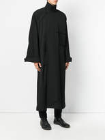 Thumbnail for your product : Yohji Yamamoto Stand Dolman coat
