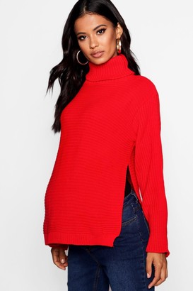 Red Polo Neck Jumper | Shop The Largest Collection | ShopStyle UK