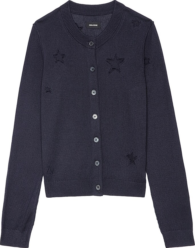 Zadig & Voltaire Women's Alpha Stars Cardigan - Ecru - Size XS