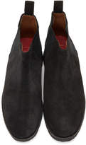 Thumbnail for your product : Grenson Black Suede Hayden Chelsea Boots