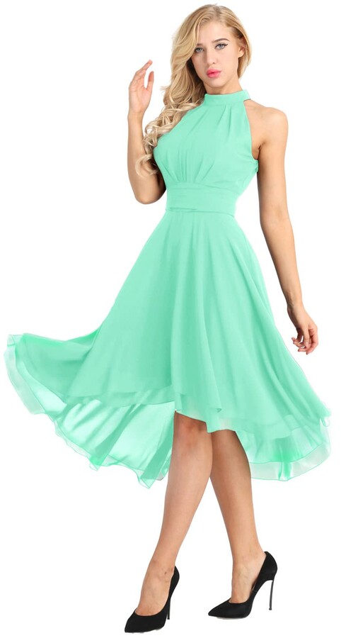 mint green dress