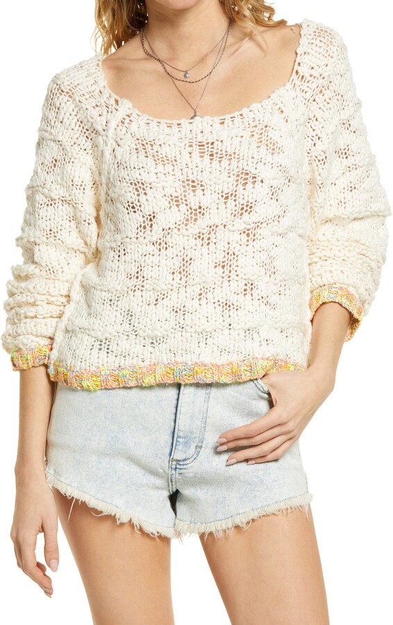 free people beach bonfire swit sweater