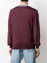 Thumbnail for your product : Brunello Cucinelli V-neck knitted jumper