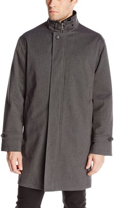 Calvin Klein Men's Cutler Herringbone Raincoat with Removable Liner
