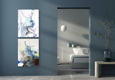 Poetry Set III by John Beard - 2 Piece Gallery Wrapped Canvas Print Set