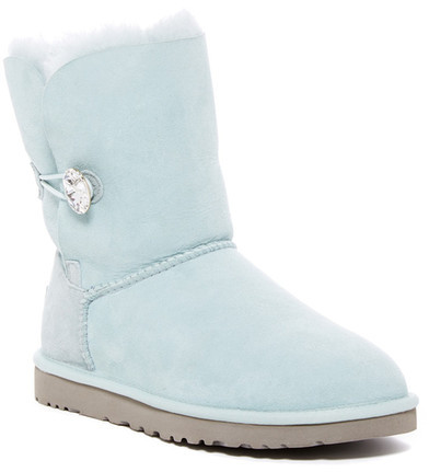 UGG Bailey Button Bling Genuine Shearling Boot - ShopStyle