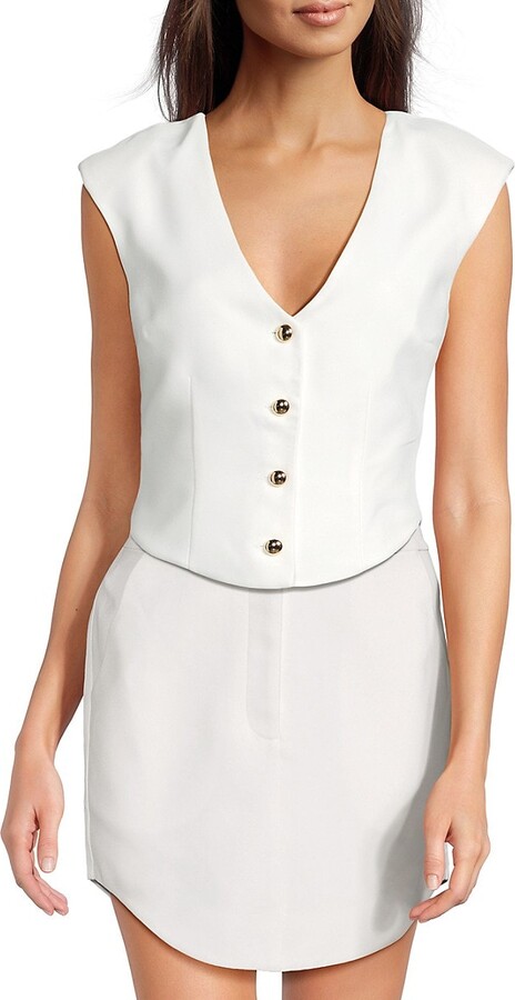 Amanda Uprichard Perrin Vest