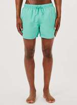 Thumbnail for your product : Topman Mint Green Embroidered Swim Shorts