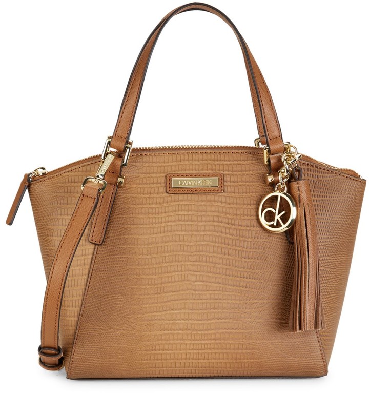 calvin klein snakeskin bag