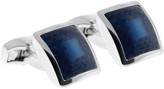 Thumbnail for your product : Tateossian Fiber Optic Glass Square Checker Cuff Links