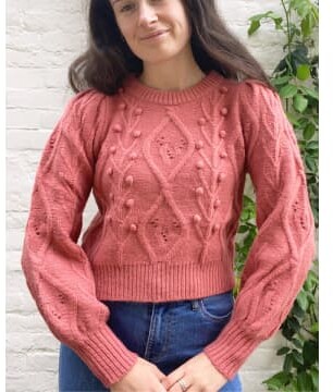 Indie + Moi - Enid Jumper | Coral - M/L - ShopStyle Knitwear