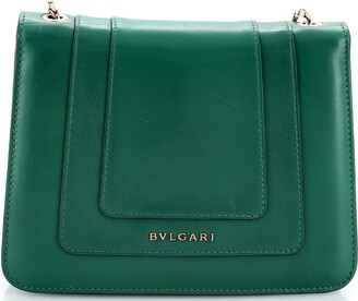 Bvlgari Serpenti Forever Square Shoulder Bag Leather Small - ShopStyle