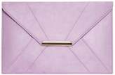 Thumbnail for your product : Lilac Envelope Clutch Bag