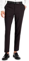 Thumbnail for your product : INC International Concepts Men's Slim-Fit Burgundy Solid Suit Pants, Created for Macy's