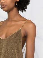 Thumbnail for your product : Oseree Lumière Plumage slip dress