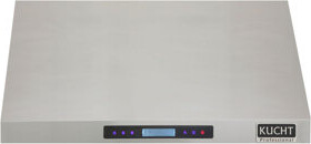 Kucht 30" 900 CFM Ducted Under Cabinet Range Hood in Stainless Steel with Remote Control Included