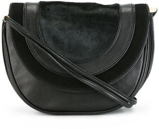 Diane von Furstenberg foldover crossbody bag - women - Calf Leather/Calf Hair - One Size