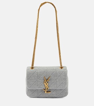New Authentic Saint Laurent Jamie Monogram Diamond Quilted Leather  Crossbody Bag