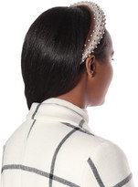 Thumbnail for your product : Lele Sadoughi Exclusive to Mytheresa – Embellished velvet headband
