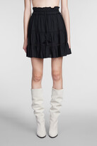 Lioline Skirt In Black Cotton 