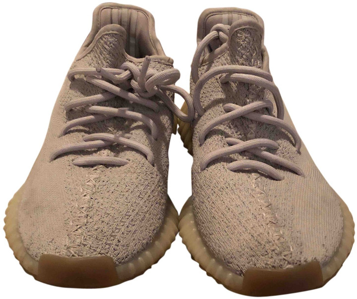 yeezy beige sneakers