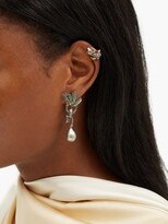 Thumbnail for your product : Bibi van der Velden The Lazy Lion Diamond & 18kt Rose-gold Ear Cuff