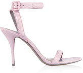 Thumbnail for your product : Alexander Wang Antonia snake-effect leather sandals