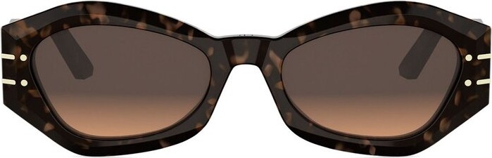 Dior Sunglasses DiorSignature B1U Butterfly Frame Sunglasses