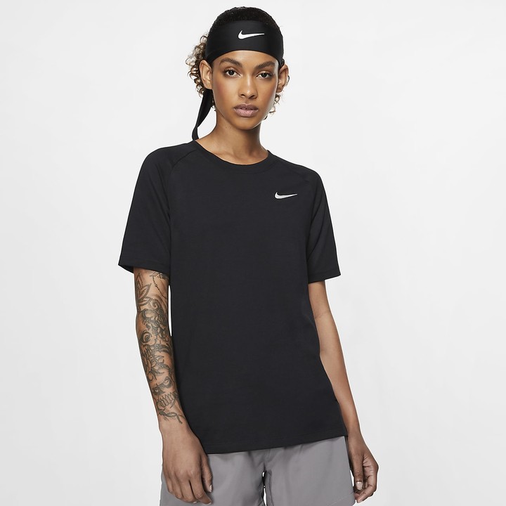 Nike Women's Short-Sleeve Top Breathe Tailwind - ShopStyle