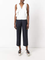 Thumbnail for your product : Jil Sander Navy tailored cropped trousers