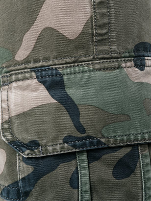 Valentino camouflage cargo shorts