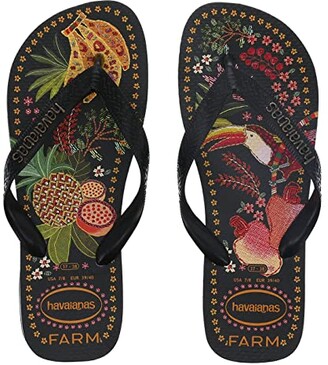 havaianas top farm tropical flip flops