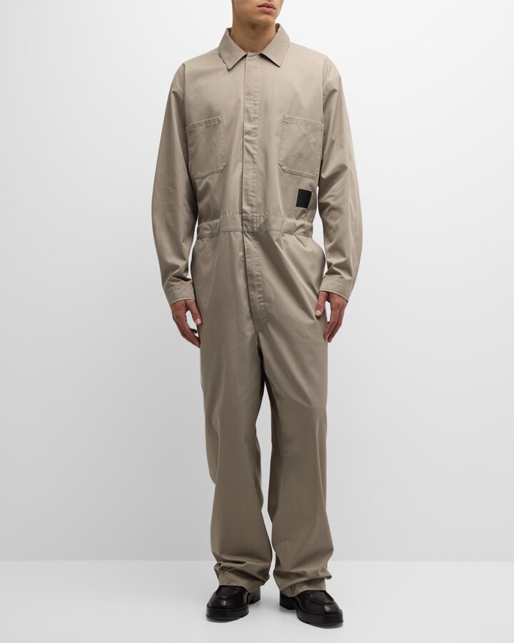Givenchy Men's Twill Utility Jumpsuit ShopStyle Raincoats