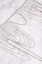 Thumbnail for your product : PrettyLittleThing Silver Chain Cape