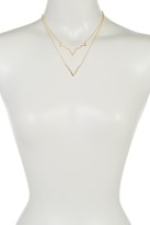 Thumbnail for your product : Jules Smith Designs Layered V Necklace