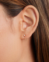 Thumbnail for your product : Gorjana Pearl Newport Chain Huggie Earring