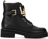 Thumbnail for your product : Liu Jo Lace-Up Combat Boots