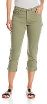 Thumbnail for your product : Lee Women's Petite Easy Fit Cameron Cuffed Capri Jean
