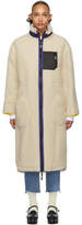 Thumbnail for your product : Sjyp Reversible Off-White Sherpa Coat