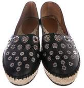 Thumbnail for your product : Givenchy Grommet Leather Espadrilles