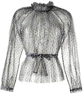 Thumbnail for your product : Rachel Comey Sheer Dotted Print Blouse