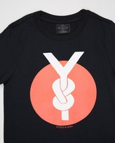 Thumbnail for your product : Scotch Shrunk Blauw Clean Graphic Artwork Tee - Teens