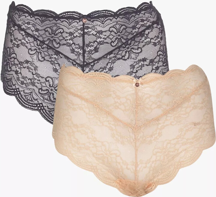 Women's Plus Size All Over Lace Thong Auden 4X (28-30) B80