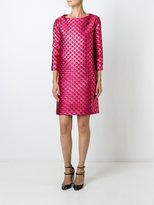 Thumbnail for your product : Gianluca Capannolo patterned shift dress - women - Silk/Nylon/Polyamide/Polyester - 42