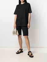 Thumbnail for your product : RICK OWENS X CHAMPION logo-print short-sleeved T-shirt