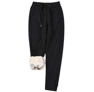 womens sherpa lined pants
