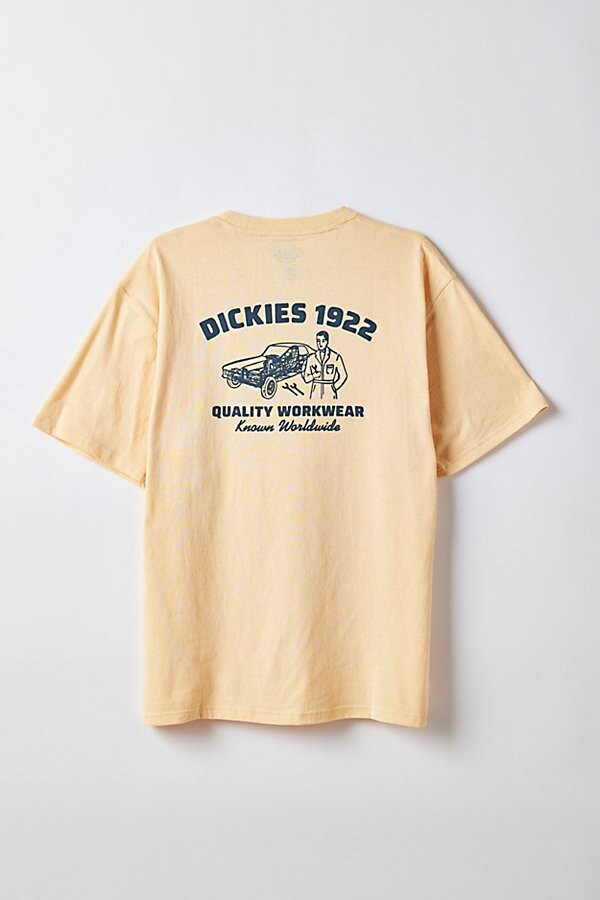 Dickies Mechanic Graphic Tee in Corn Husk
