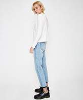 Thumbnail for your product : Victoria's Secret The People Silver Embroidered Short Sleeve Crop T-Shirt